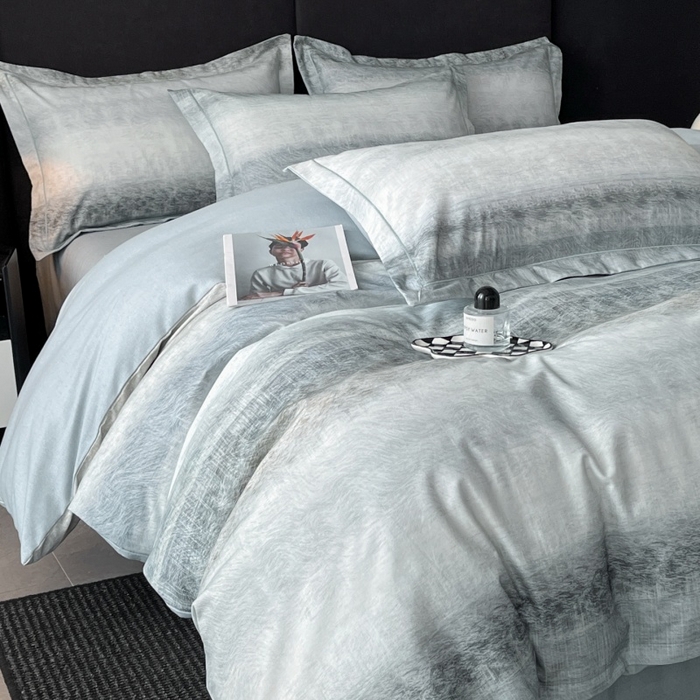 91家纺网 家纺一手货源 找家纺 海洋家纺 2026新款100%全棉磨毛数码印花四件套加厚全棉四件套-提供买家秀 苏菲庄园 绿