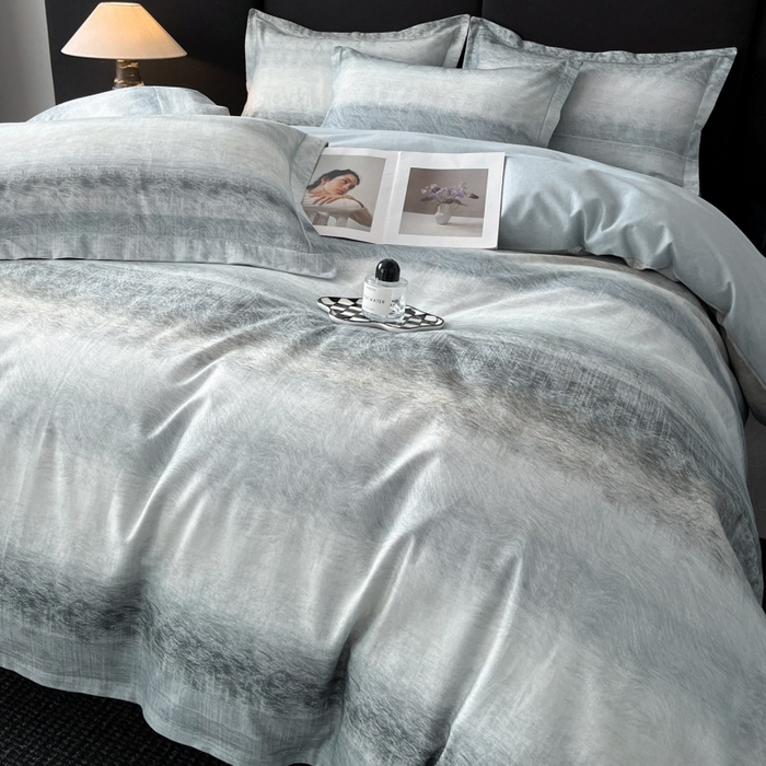 91家纺网 家纺一手货源 找家纺 海洋家纺 2026新款100%全棉磨毛数码印花四件套加厚全棉四件套-提供买家秀 苏菲庄园 绿