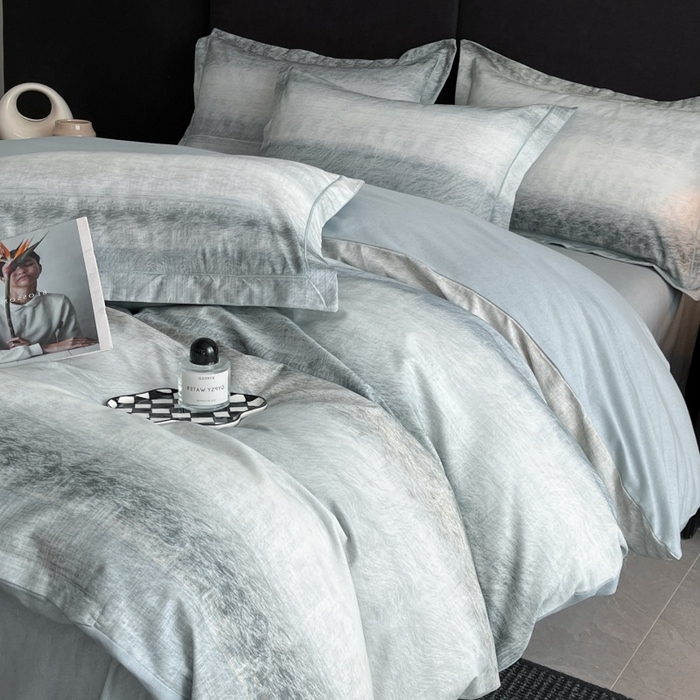 91家纺网 家纺一手货源 找家纺 海洋家纺 2026新款100%全棉磨毛数码印花四件套加厚全棉四件套-提供买家秀 苏菲庄园 绿