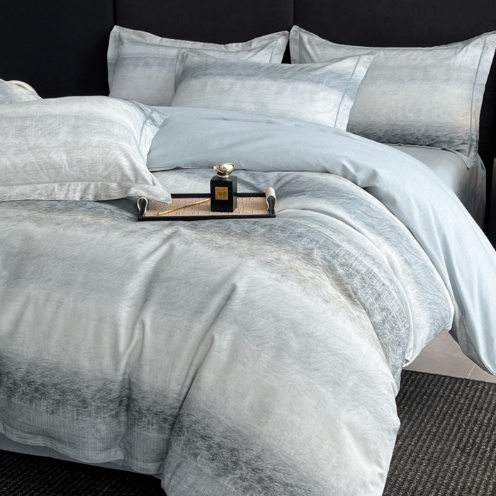 91家纺网 家纺一手货源 找家纺 海洋家纺 2026新款100%全棉磨毛数码印花四件套加厚全棉四件套-提供买家秀 苏菲庄园 绿