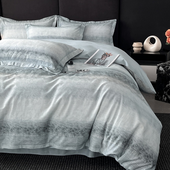 91家纺网 家纺一手货源 找家纺 海洋家纺 2026新款100%全棉磨毛数码印花四件套加厚全棉四件套-提供买家秀 苏菲庄园 绿