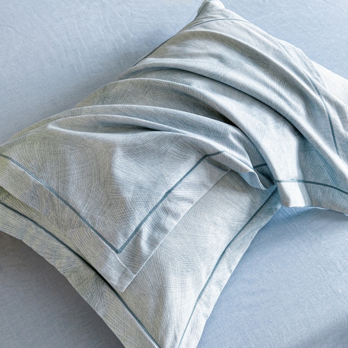 91家纺网 家纺一手货源 找家纺 海洋家纺 2026新款100%全棉磨毛数码印花四件套加厚全棉四件套-提供买家秀 羽弦 蓝