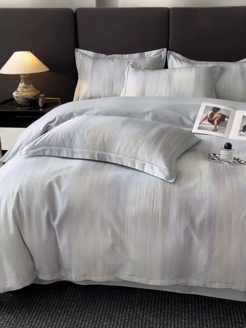 91家纺网 家纺一手货源 找家纺 海洋家纺 2026新款100%全棉磨毛数码印花四件套加厚全棉四件套-提供买家秀 和风 兰