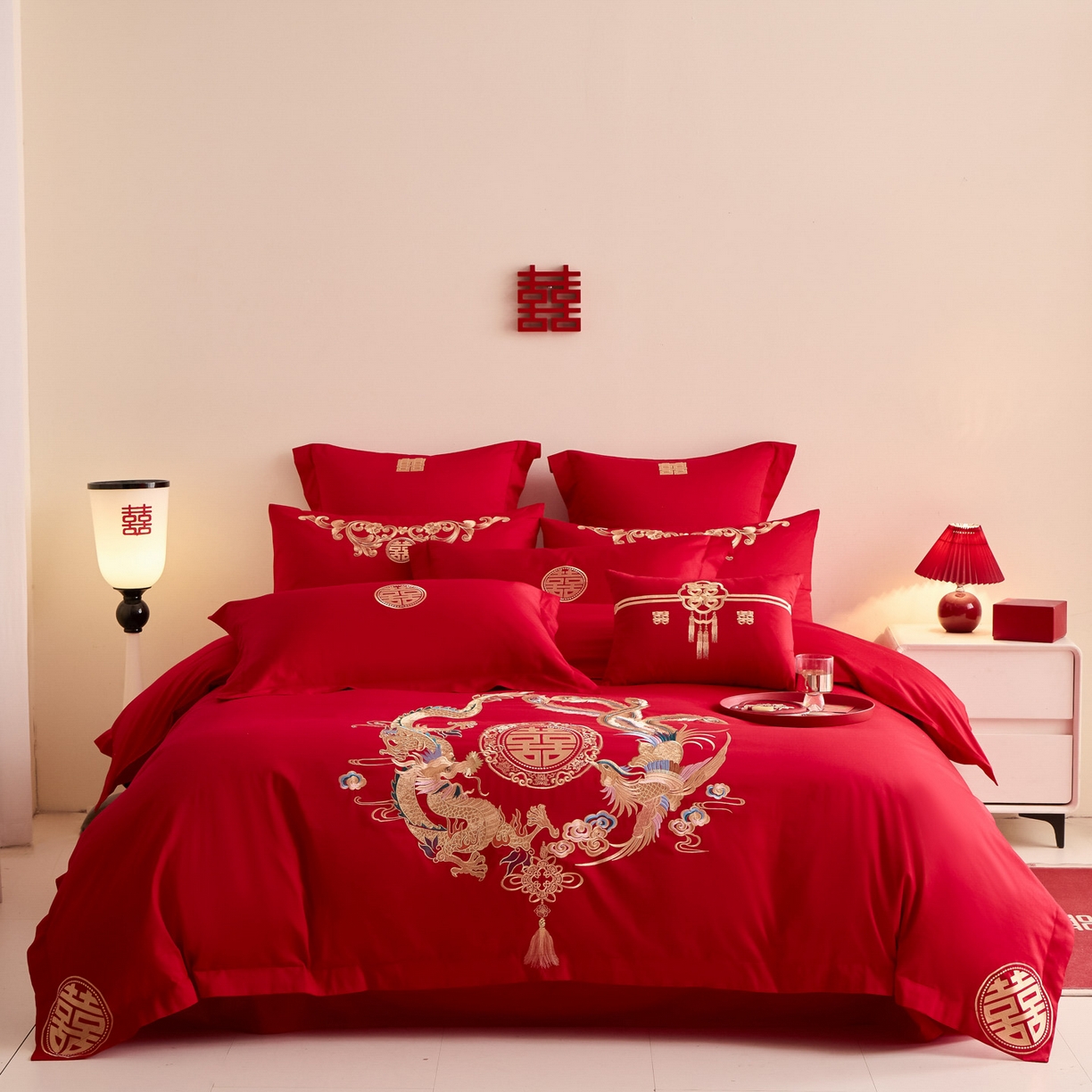 91家纺网 家纺一手货源 找家纺 （总）东方合美（原：皇家传奇） 2025新款婚庆小红书化纤系列二