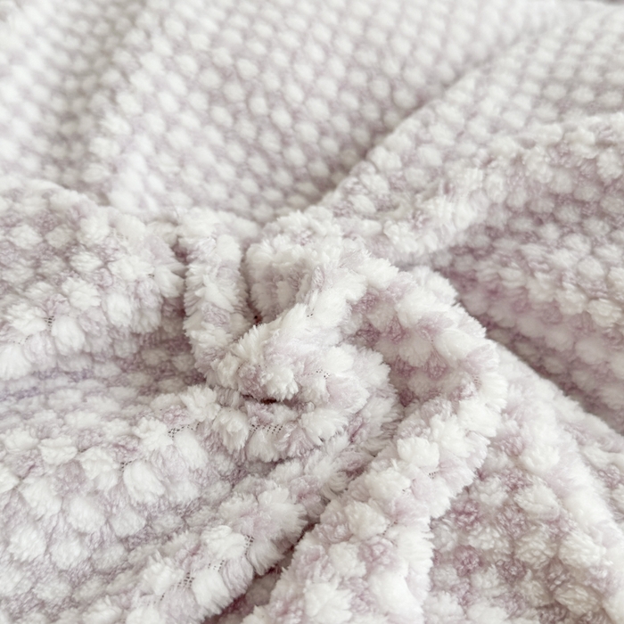 91家纺网 家纺一手货源 找家纺 KA家纺 2025冬兔毛边阳离子提花牛奶绒四件套 温雅系列 温雅紫