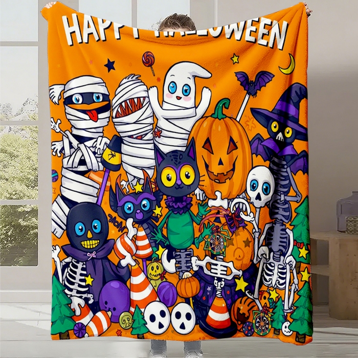 91家纺网 家纺一手货源 找家纺 （总1）轩贝雅 2025新款跨境Pod工厂数码印花法兰绒毛毯-第二批