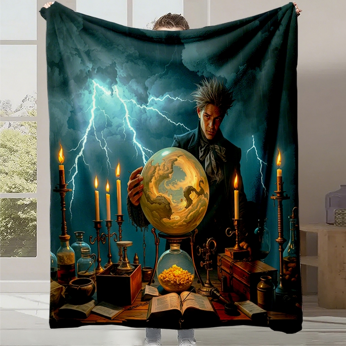 91家纺网 家纺一手货源 找家纺 （总1）轩贝雅 2025新款跨境Pod工厂数码印花法兰绒毛毯-第二批