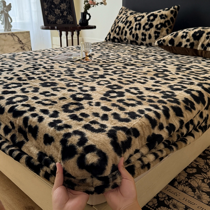 91家纺网 家纺一手货源 找家纺 （总）绒世界 2025秋冬加厚兔绒床笠