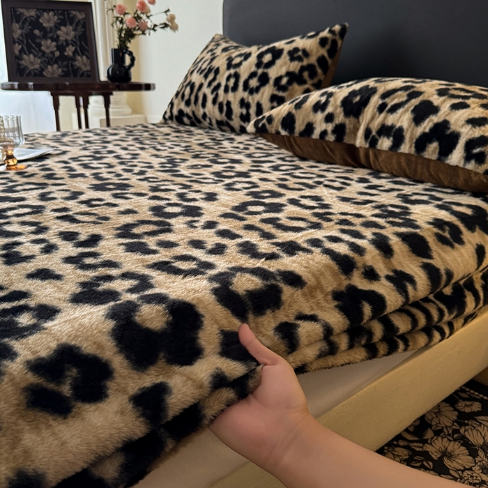 91家纺网 家纺一手货源 找家纺 （总）绒世界 2025秋冬加厚兔绒床笠