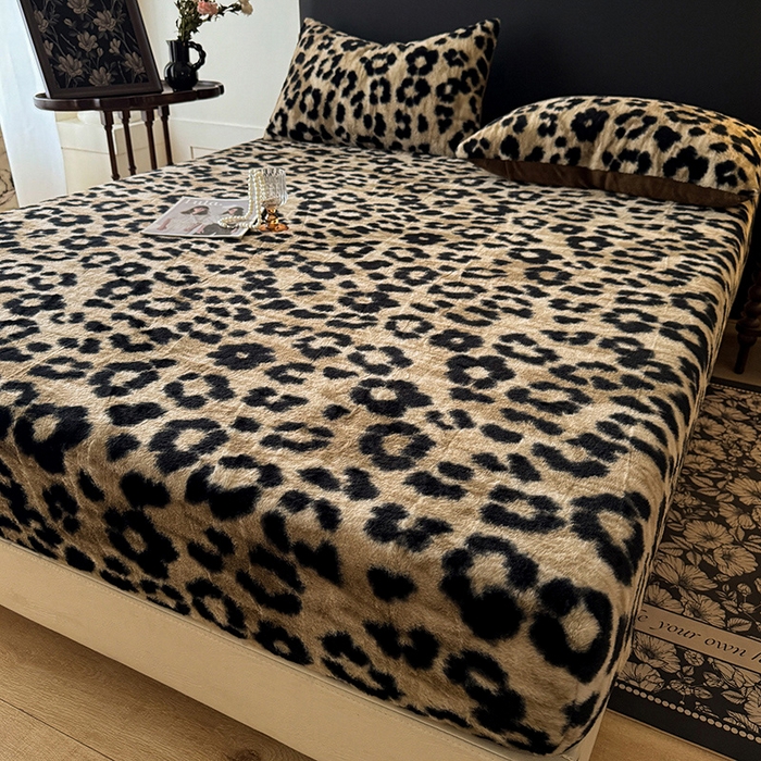 91家纺网 家纺一手货源 找家纺 （总）绒世界 2025秋冬加厚兔绒床笠