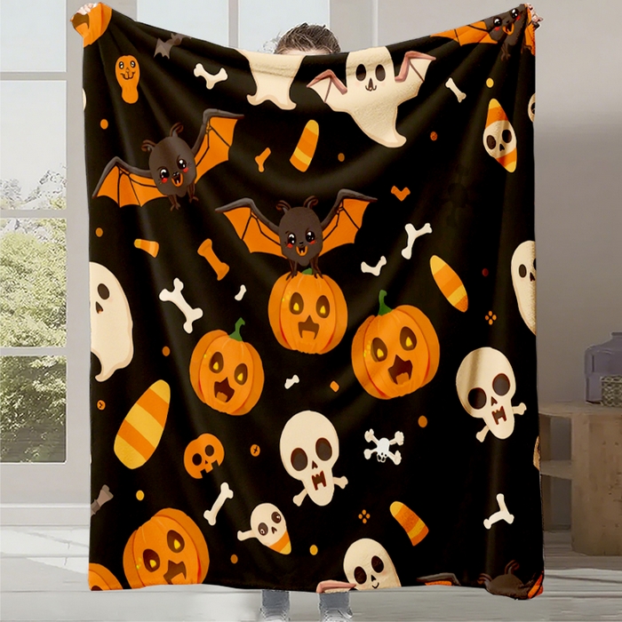 91家纺网 家纺一手货源 找家纺 （总2）轩贝雅 2025新款跨境Pod工厂数码印花法兰绒毛毯-第二批