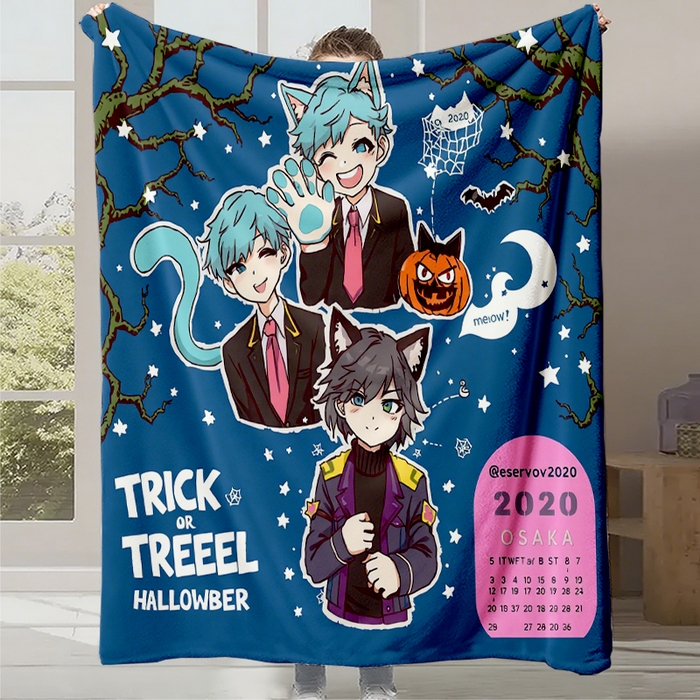 91家纺网 家纺一手货源 找家纺 （总2）轩贝雅 2025新款跨境Pod工厂数码印花法兰绒毛毯-第二批