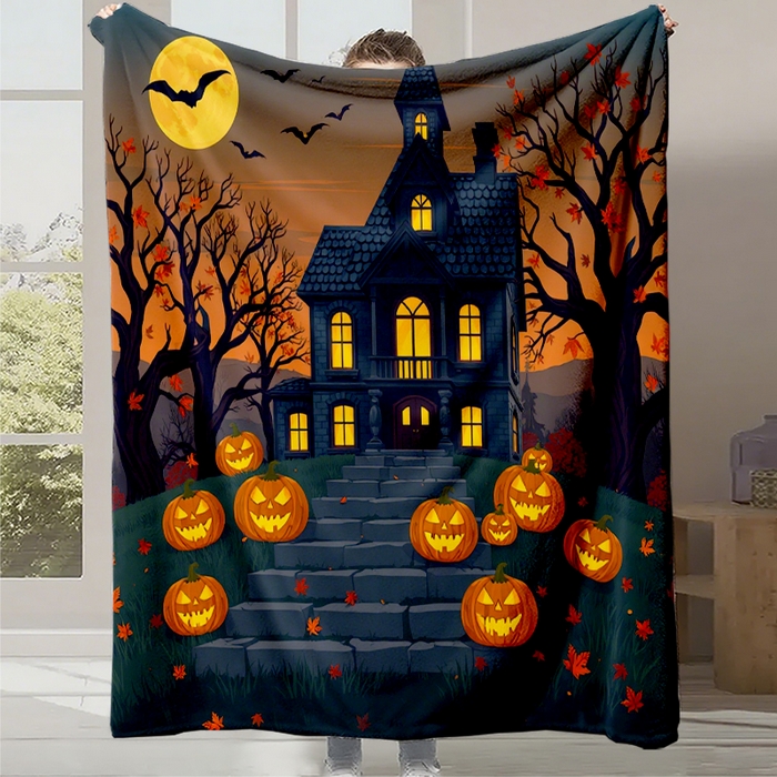 91家纺网 家纺一手货源 找家纺 （总2）轩贝雅 2025新款跨境Pod工厂数码印花法兰绒毛毯-第二批