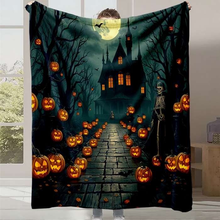 91家纺网 家纺一手货源 找家纺 （总2）轩贝雅 2025新款跨境Pod工厂数码印花法兰绒毛毯-第二批