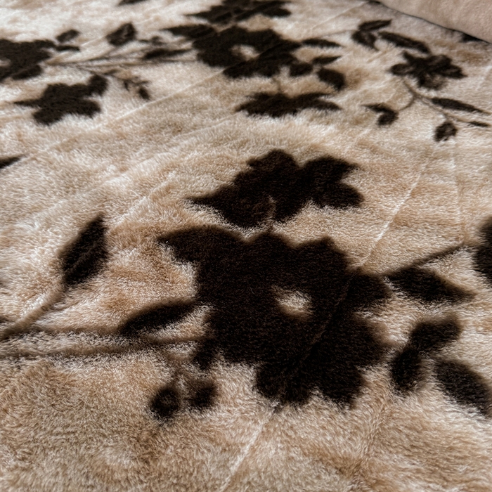 91家纺网 家纺一手货源 找家纺 绒世界 2025秋冬加厚兔绒床笠 兔绒床笠-简爱卡其