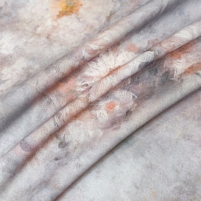 91家纺网 家纺一手货源 找家纺 海洋家纺 2025新款100%全棉磨毛数码印花四件套加厚全棉四件套-提供买家秀 秘境情书 蓝