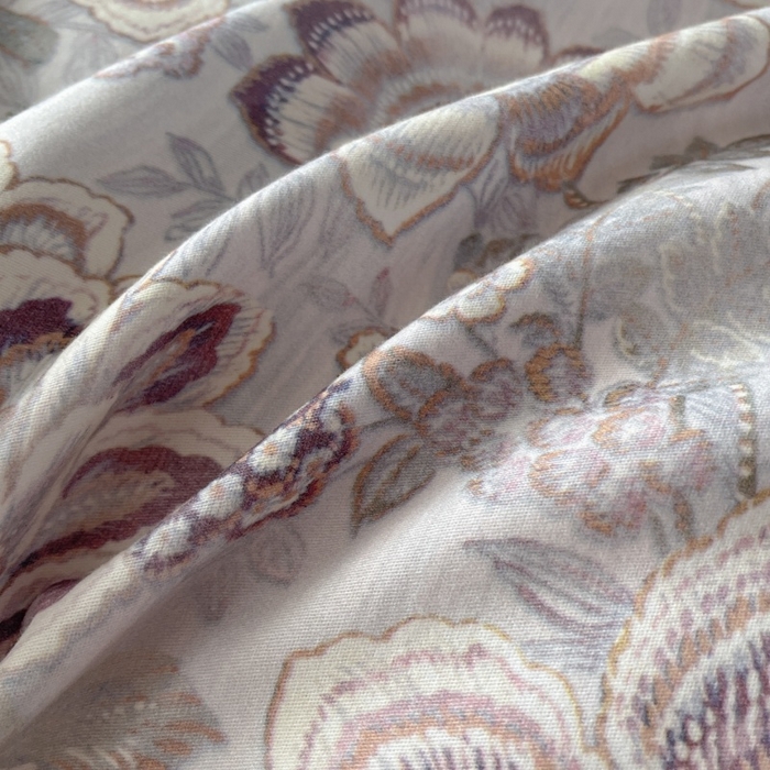 91家纺网 家纺一手货源 找家纺 海洋家纺 2025新款100%全棉磨毛数码印花四件套加厚全棉四件套-提供买家秀 芙丽 蓝灰