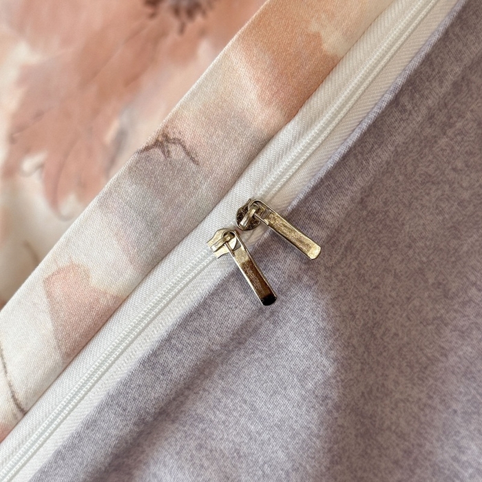 91家纺网 家纺一手货源 找家纺 海洋家纺 2025新款100%全棉磨毛数码印花四件套加厚全棉四件套-提供买家秀 梦萦 红