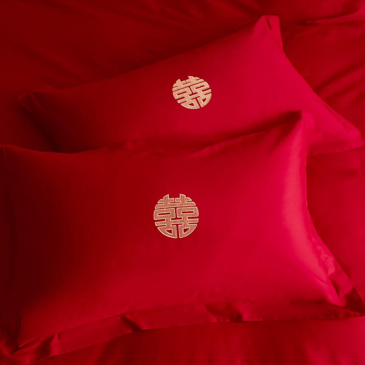 91家纺网 家纺一手货源 找家纺 东方合美（原：皇家传奇） 2025新款婚庆小红书化纤系列二 幸福约定