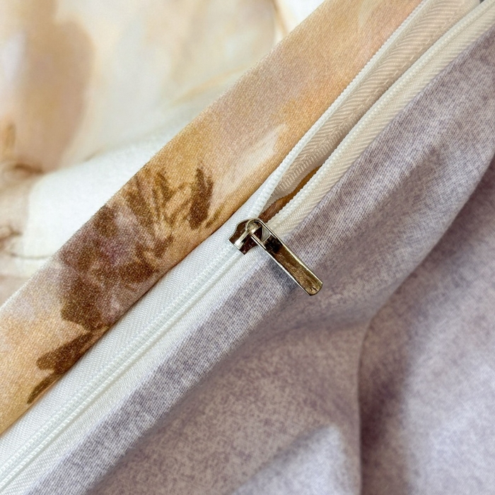 91家纺网 家纺一手货源 找家纺 海洋家纺 2025新款100%全棉磨毛数码印花四件套加厚全棉四件套-提供买家秀 梦萦 黄