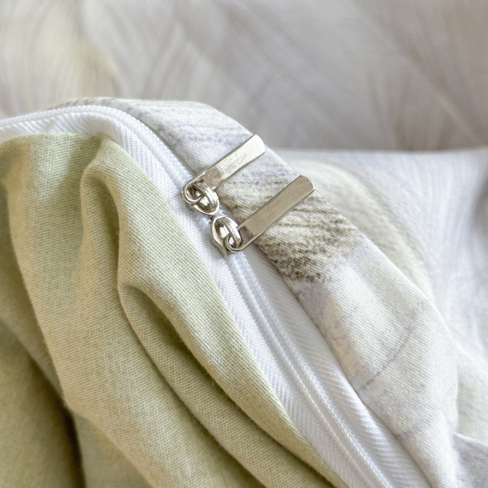 91家纺网 家纺一手货源 找家纺 海洋家纺 2025新款100%全棉磨毛数码印花四件套加厚全棉四件套-提供买家秀 羽纱 浅绿