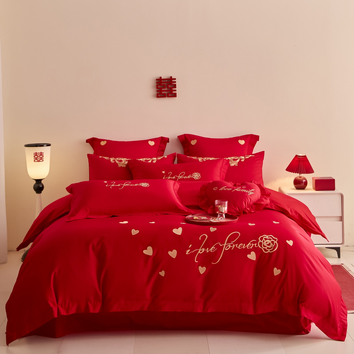 东方合美（原：皇家传奇） 2025新款婚庆小红书化纤系列二 喜爱