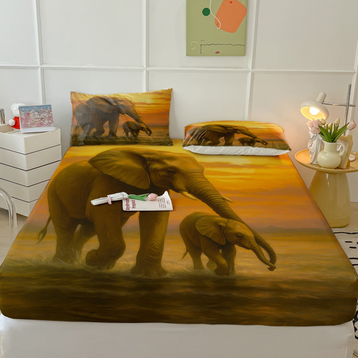 91家纺网 家纺一手货源 找家纺 （总）轩贝雅 2025新款跨境Pod工厂床笠单件床垫保护套保护罩-第一批