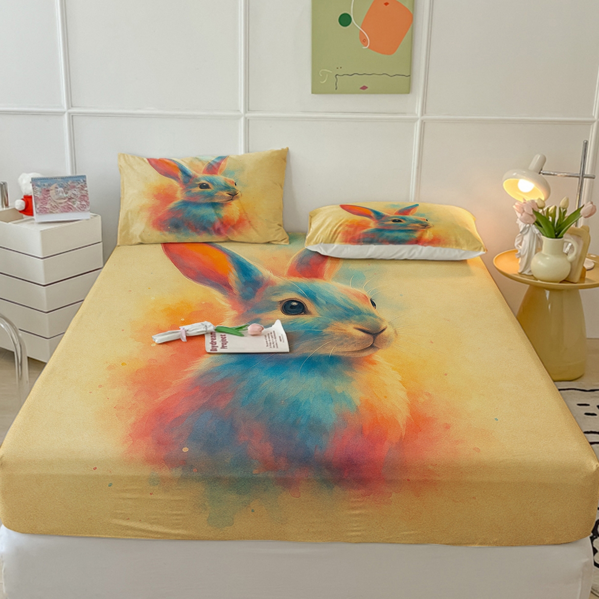 91家纺网 家纺一手货源 找家纺 （总）轩贝雅 2025新款跨境Pod工厂床笠单件床垫保护套保护罩-第一批