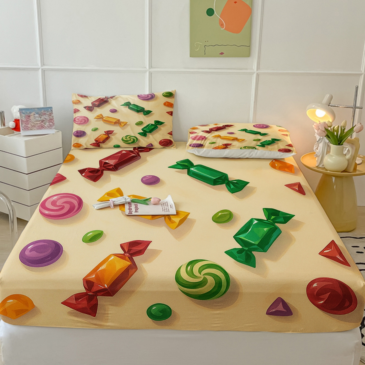 91家纺网 家纺一手货源 找家纺 （总）轩贝雅 2025新款跨境Pod工厂床笠单件床垫保护套保护罩-第一批