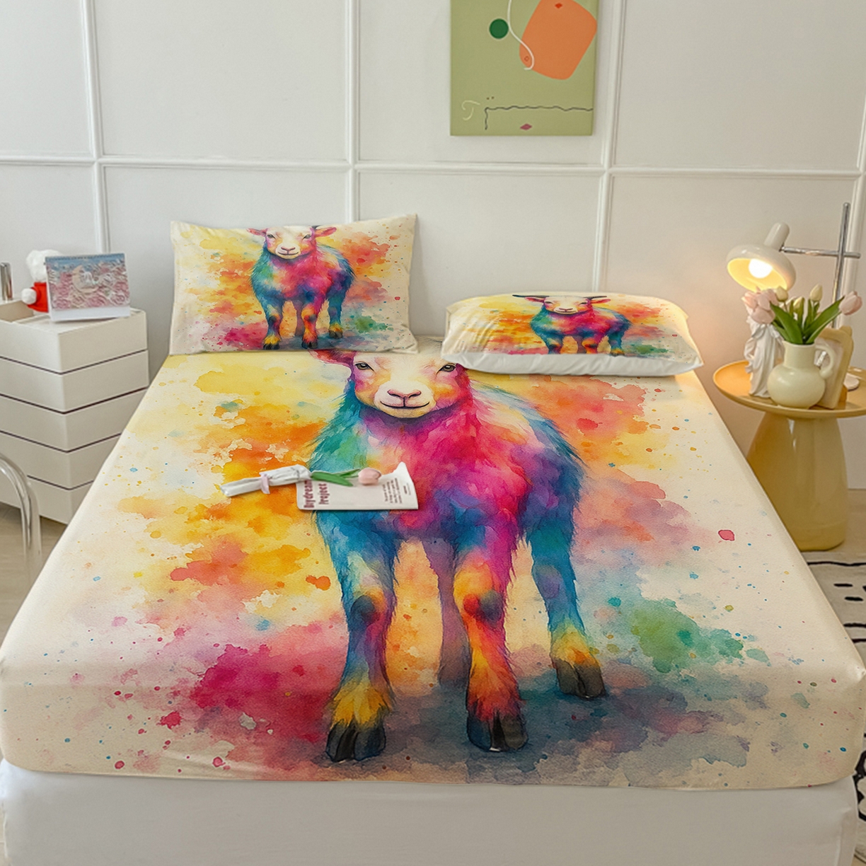 91家纺网 家纺一手货源 找家纺 （总）轩贝雅 2025新款跨境Pod工厂床笠单件床垫保护套保护罩-第一批