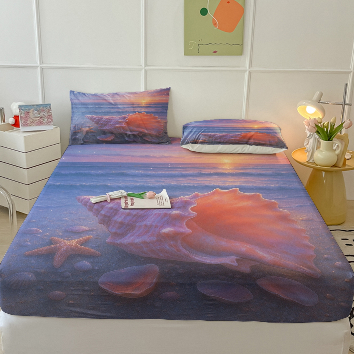 91家纺网 家纺一手货源 找家纺 （总）轩贝雅 2025新款跨境Pod工厂床笠单件床垫保护套保护罩-第一批