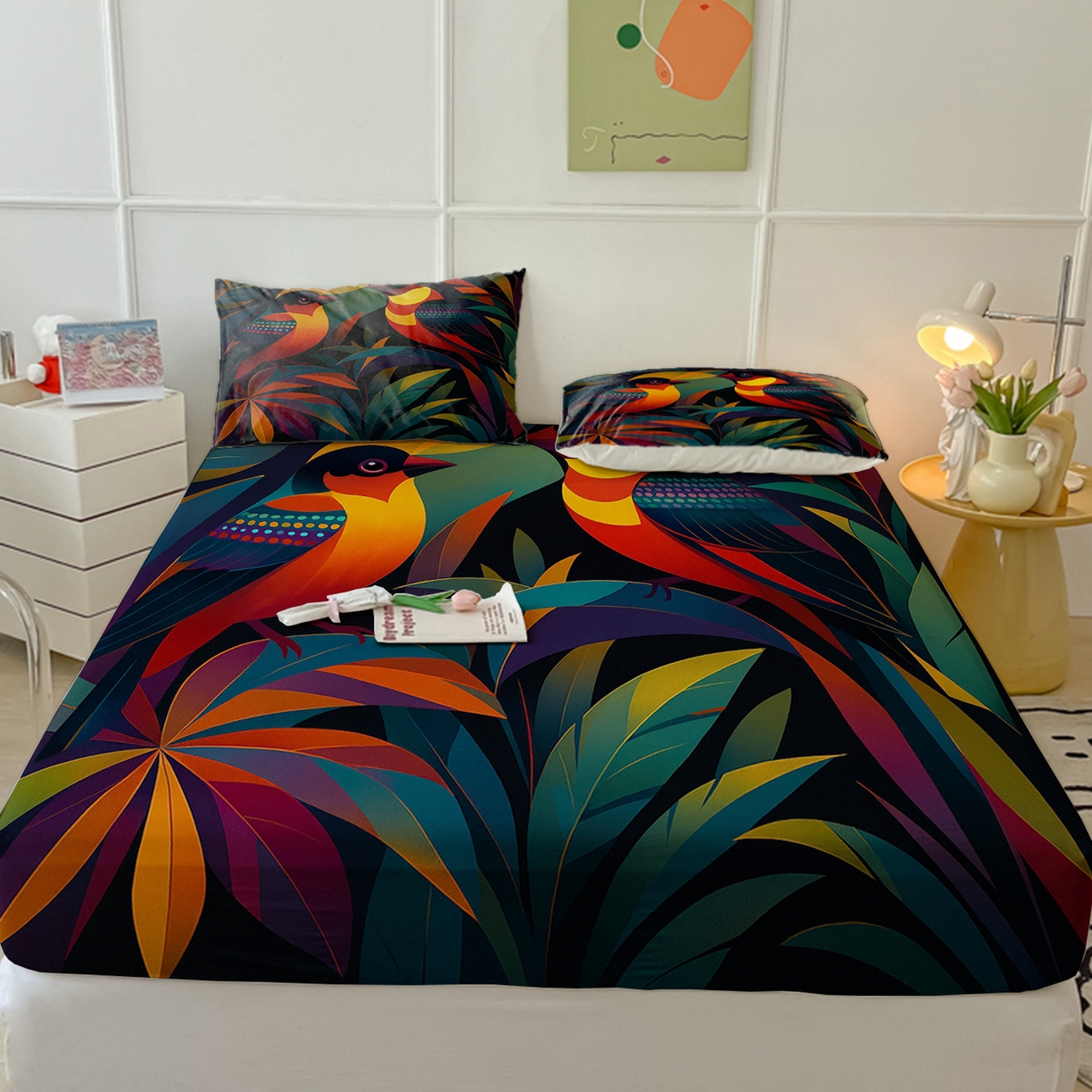 91家纺网 家纺一手货源 找家纺 （总）轩贝雅 2025新款跨境Pod工厂床笠单件床垫保护套保护罩-第一批