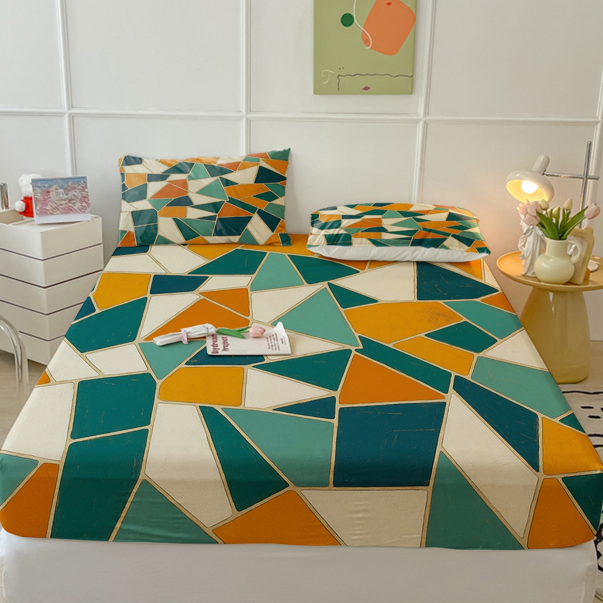 91家纺网 家纺一手货源 找家纺 （总）轩贝雅 2025新款跨境Pod工厂床笠单件床垫保护套保护罩-第一批