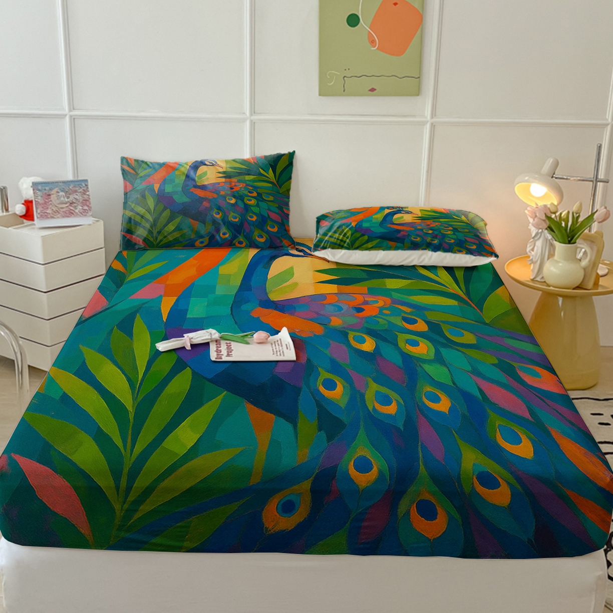 91家纺网 家纺一手货源 找家纺 （总）轩贝雅 2025新款跨境Pod工厂床笠单件床垫保护套保护罩-第一批