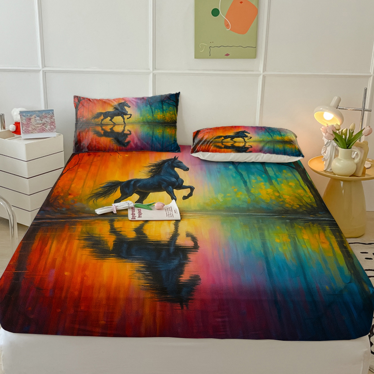 91家纺网 家纺一手货源 找家纺 （总）轩贝雅 2025新款跨境Pod工厂床笠单件床垫保护套保护罩-第一批