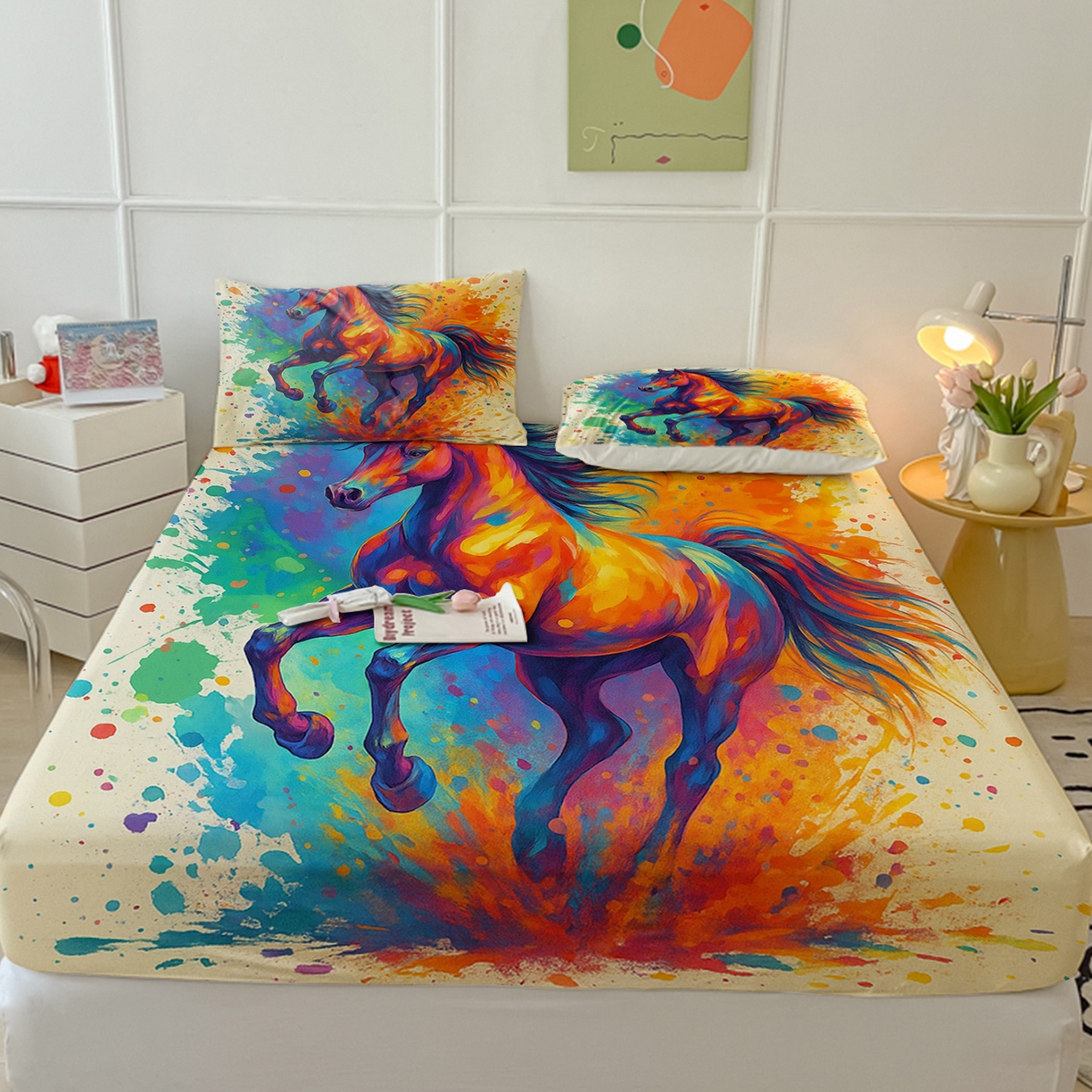 91家纺网 家纺一手货源 找家纺 （总）轩贝雅 2025新款跨境Pod工厂床笠单件床垫保护套保护罩-第一批