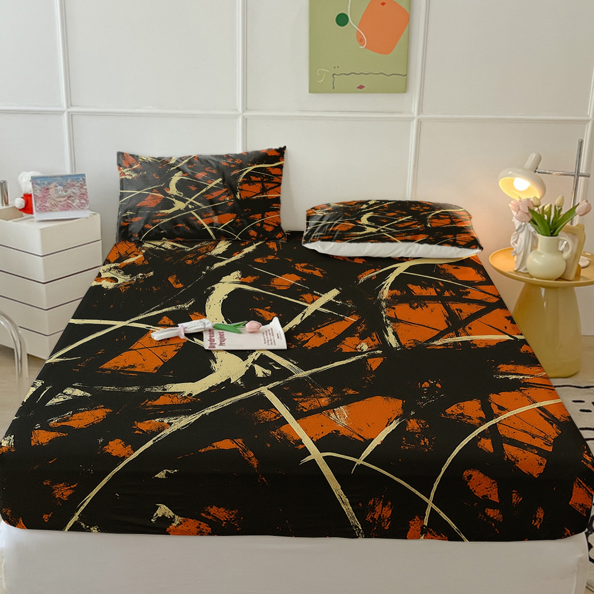 91家纺网 家纺一手货源 找家纺 （总）轩贝雅 2025新款跨境Pod工厂床笠单件床垫保护套保护罩-第一批