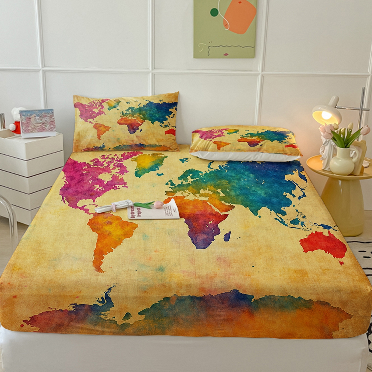 91家纺网 家纺一手货源 找家纺 （总）轩贝雅 2025新款跨境Pod工厂床笠单件床垫保护套保护罩-第一批