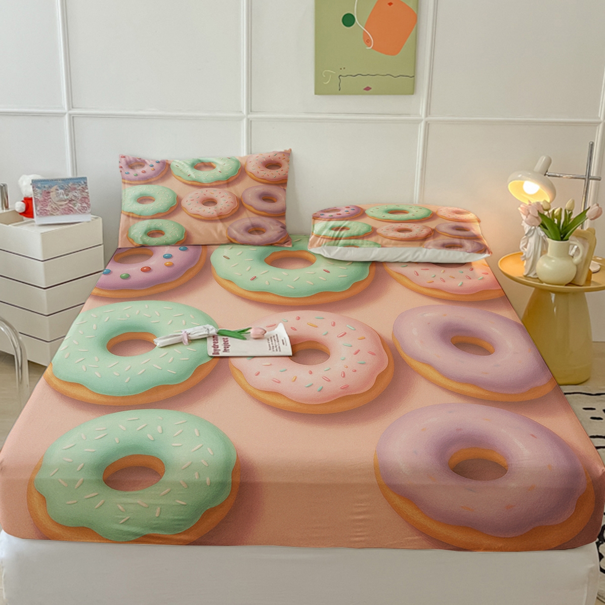 91家纺网 家纺一手货源 找家纺 （总）轩贝雅 2025新款跨境Pod工厂床笠单件床垫保护套保护罩-第一批