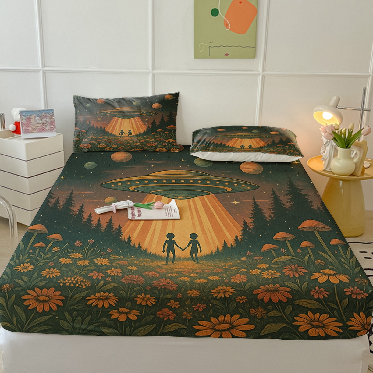 91家纺网 家纺一手货源 找家纺 （总）轩贝雅 2025新款跨境Pod工厂床笠单件床垫保护套保护罩-第一批