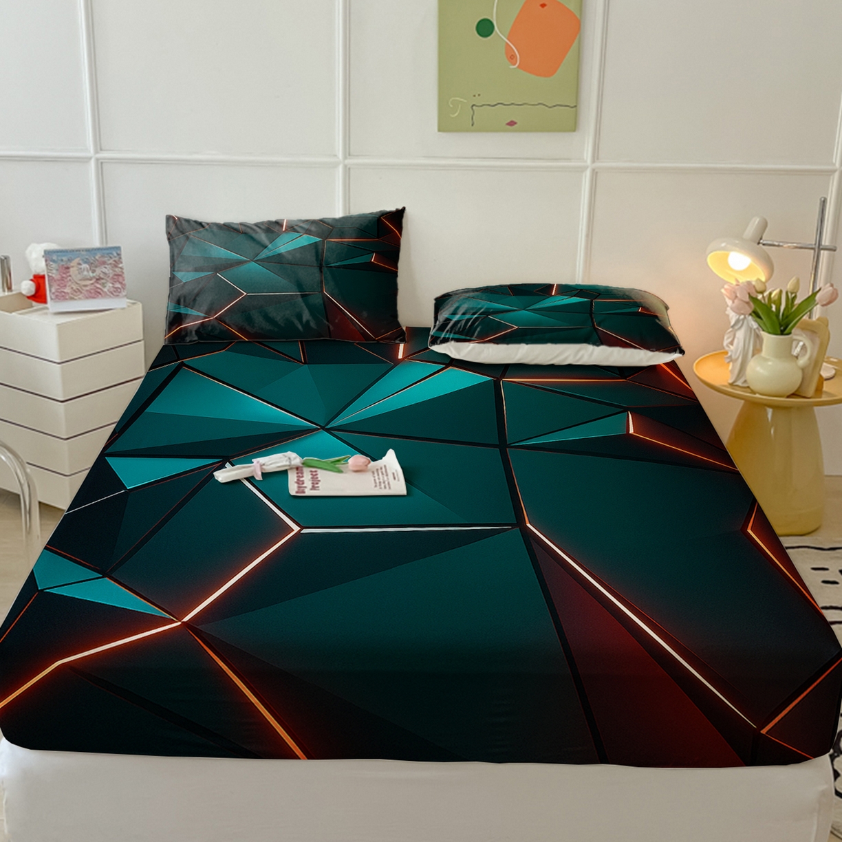 91家纺网 家纺一手货源 找家纺 （总）轩贝雅 2025新款跨境Pod工厂床笠单件床垫保护套保护罩-第一批