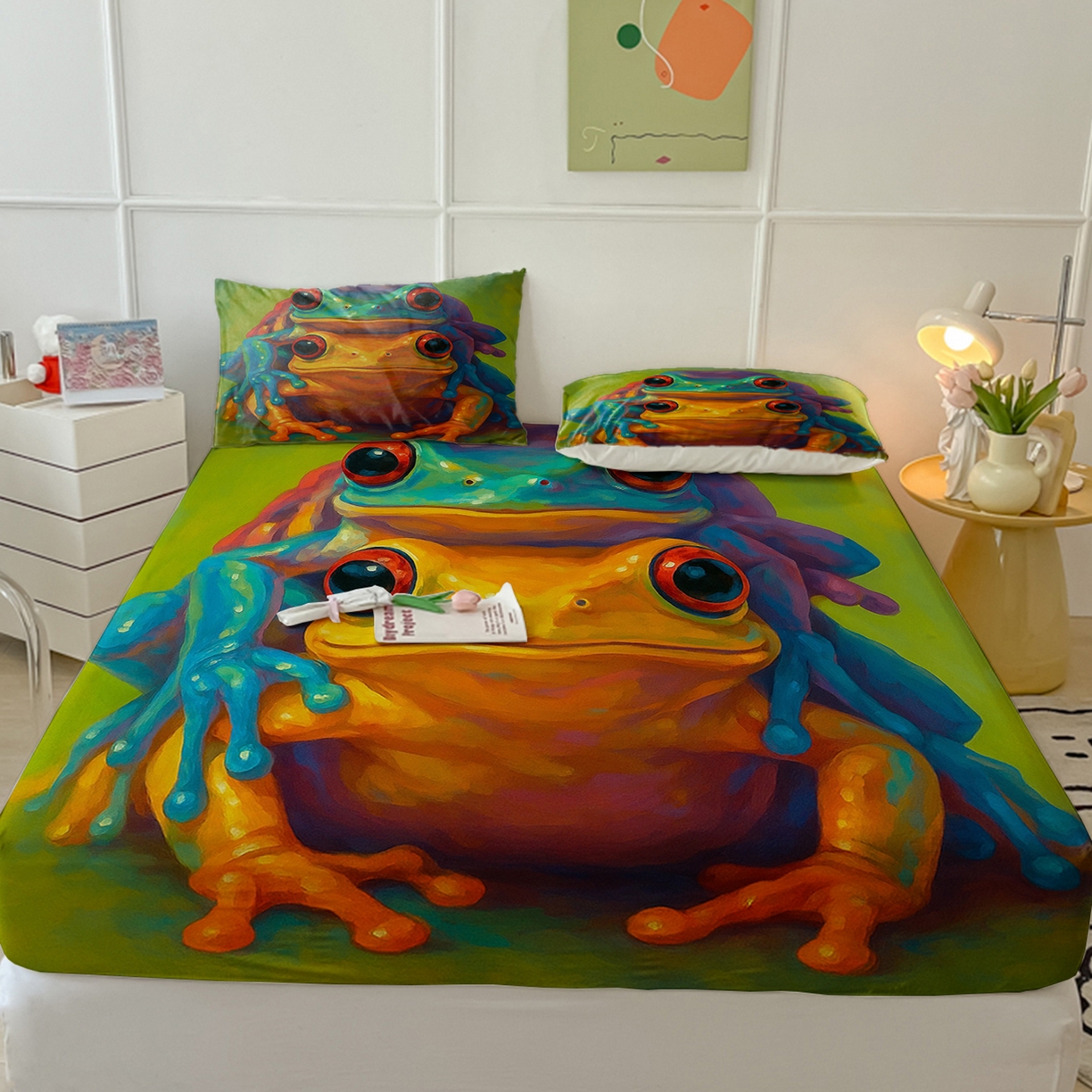 91家纺网 家纺一手货源 找家纺 （总）轩贝雅 2025新款跨境Pod工厂床笠单件床垫保护套保护罩-第一批