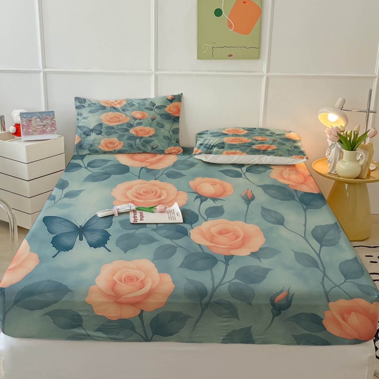 91家纺网 家纺一手货源 找家纺 （总）轩贝雅 2025新款跨境Pod工厂床笠单件床垫保护套保护罩-第一批