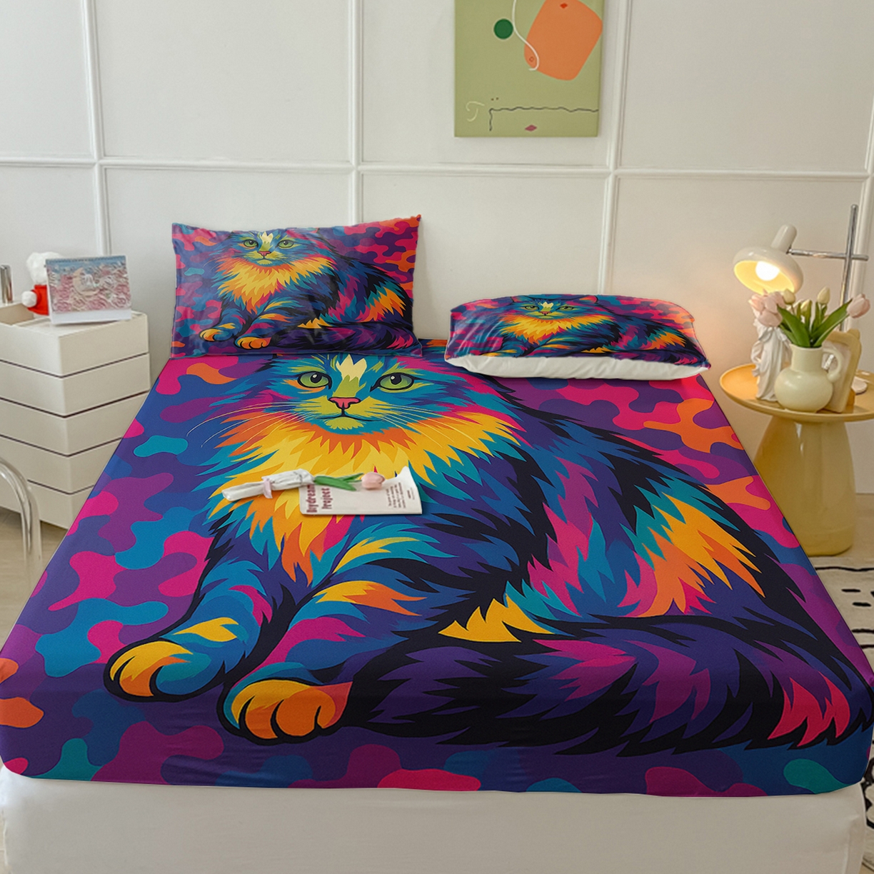 91家纺网 家纺一手货源 找家纺 （总）轩贝雅 2025新款跨境Pod工厂床笠单件床垫保护套保护罩-第一批