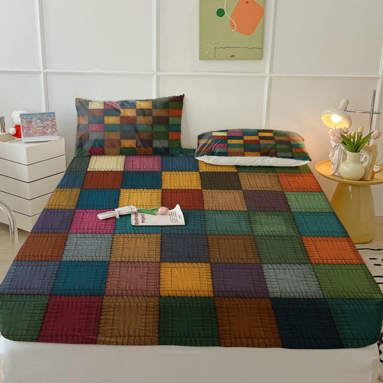 91家纺网 家纺一手货源 找家纺 （总）轩贝雅 2025新款跨境Pod工厂床笠单件床垫保护套保护罩-第一批