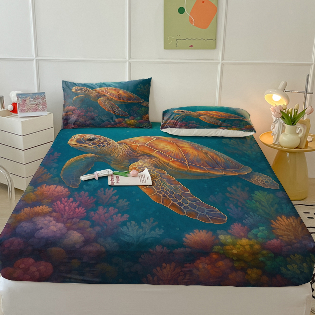 91家纺网 家纺一手货源 找家纺 （总）轩贝雅 2025新款跨境Pod工厂床笠单件床垫保护套保护罩-第一批