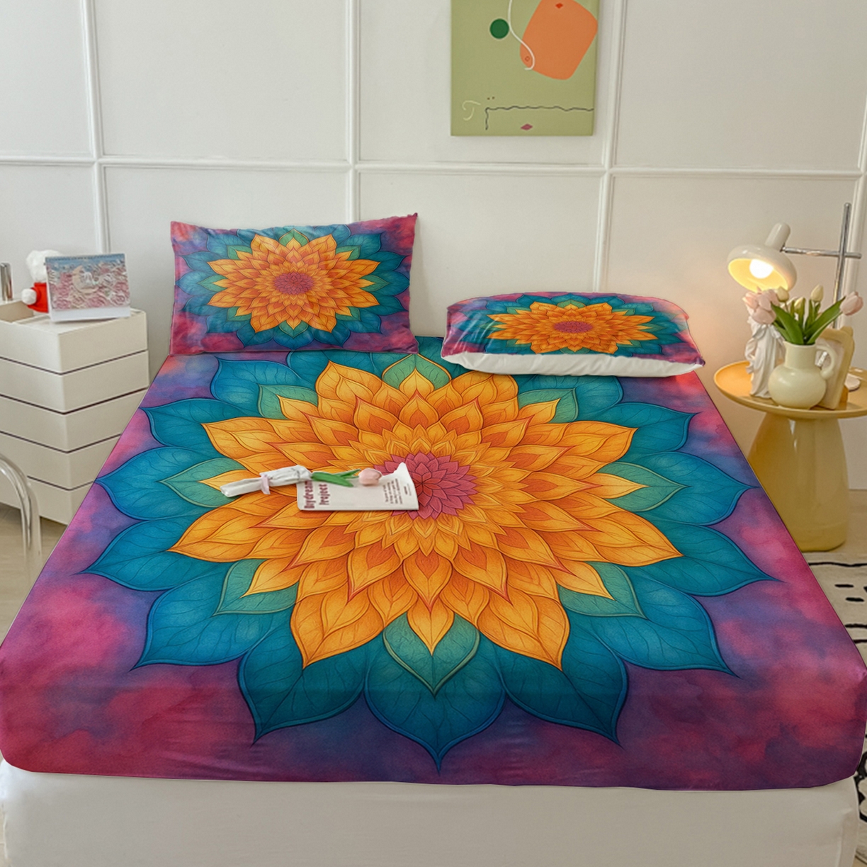 91家纺网 家纺一手货源 找家纺 （总）轩贝雅 2025新款跨境Pod工厂床笠单件床垫保护套保护罩-第二批