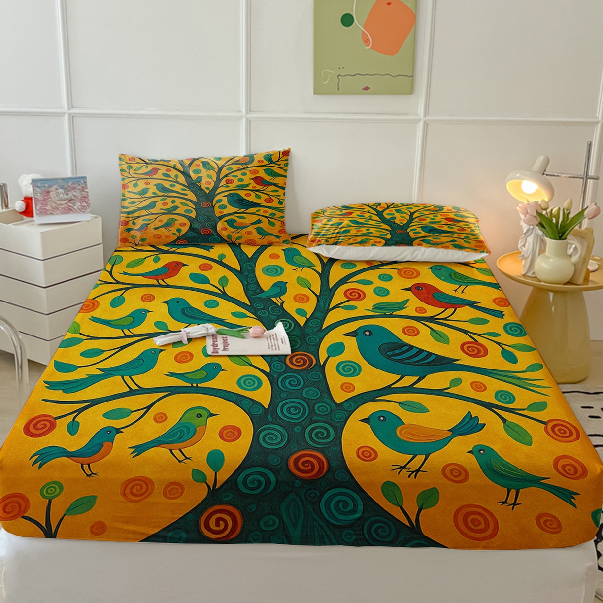 91家纺网 家纺一手货源 找家纺 （总）轩贝雅 2025新款跨境Pod工厂床笠单件床垫保护套保护罩-第二批