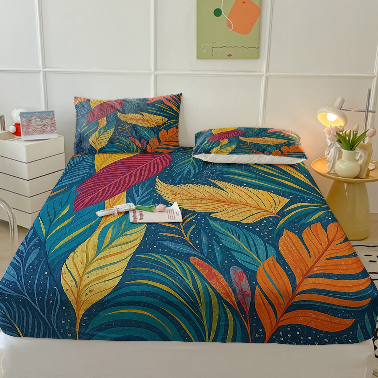 91家纺网 家纺一手货源 找家纺 （总）轩贝雅 2025新款跨境Pod工厂床笠单件床垫保护套保护罩-第二批