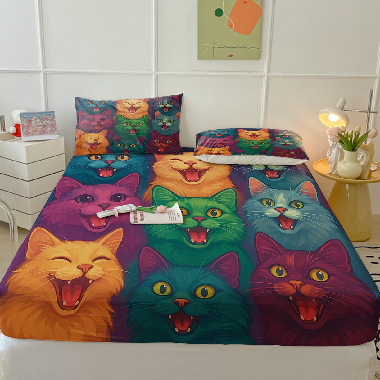 91家纺网 家纺一手货源 找家纺 （总）轩贝雅 2025新款跨境Pod工厂床笠单件床垫保护套保护罩-第二批